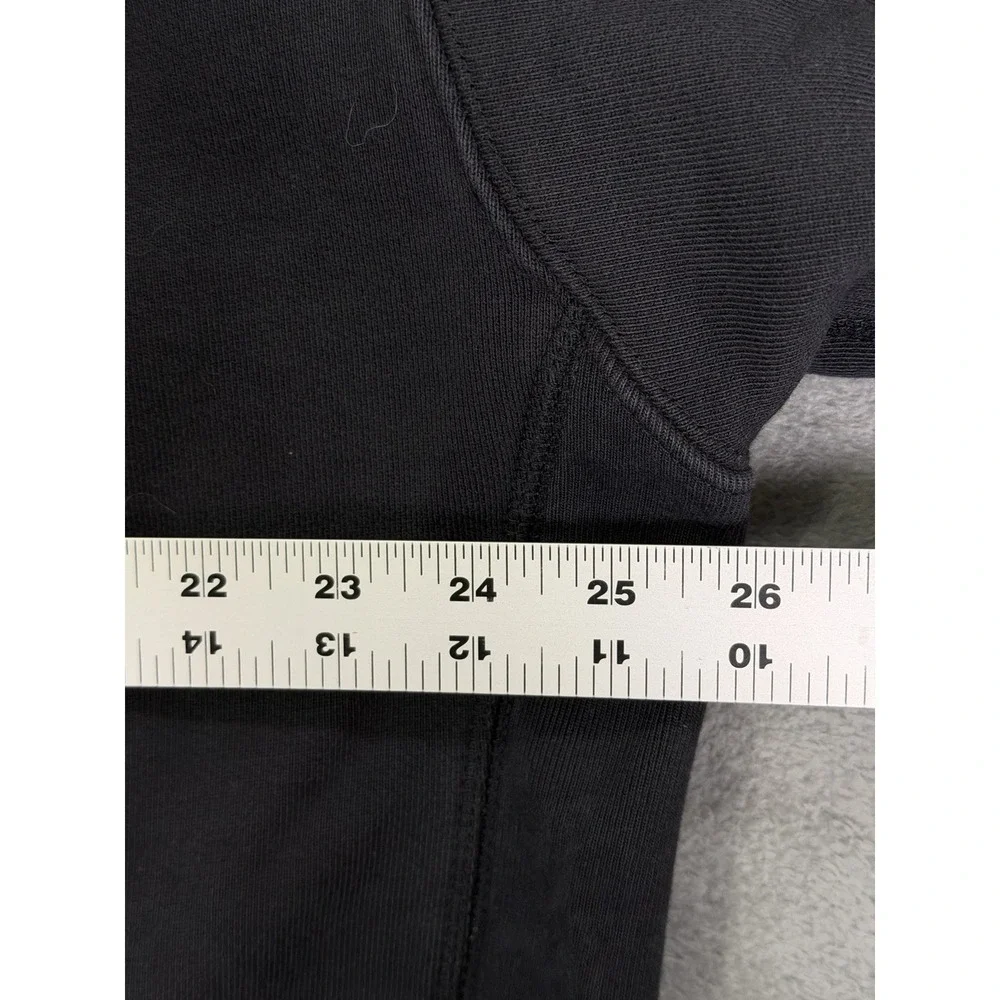 Levis Sweater Mens Large Black Pullover Hoodie Long Sleeve‎ Fleece Heavy
